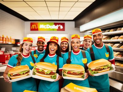 McDonald's: McDonald's is seeking energetic team