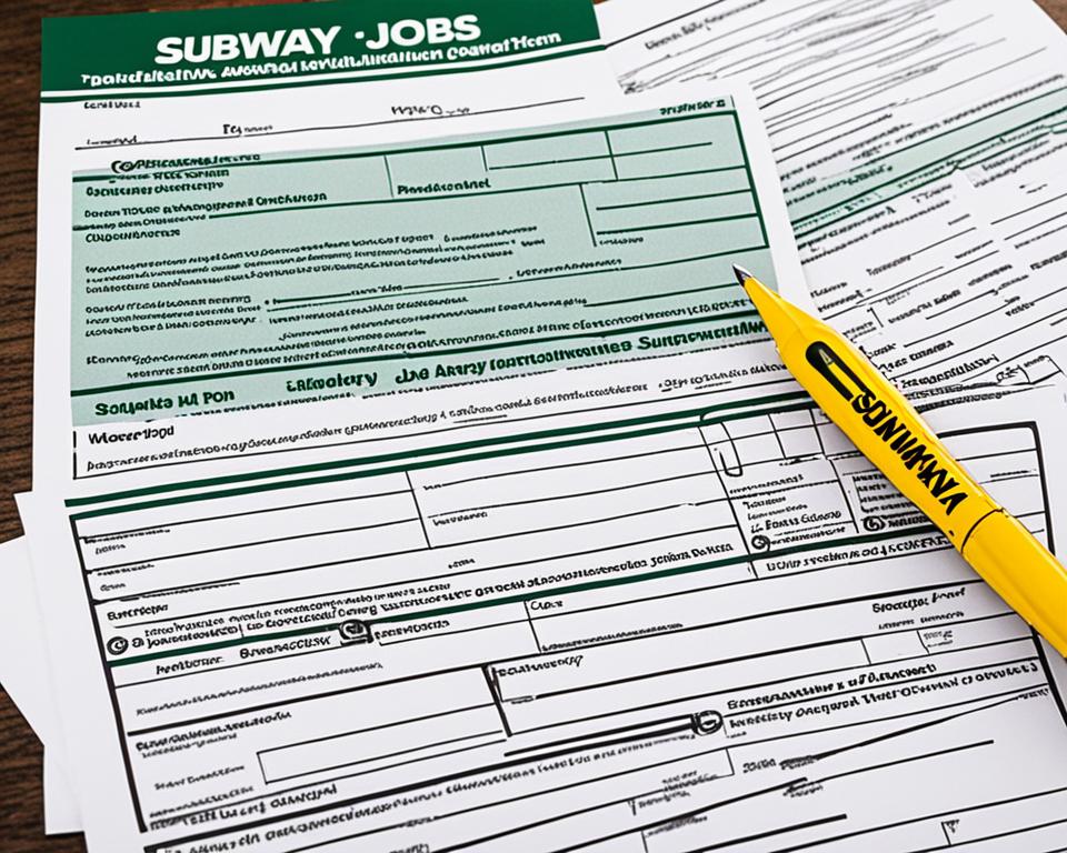 subway job application