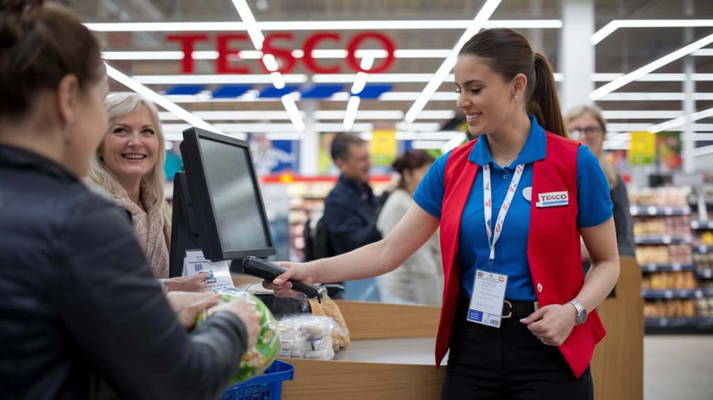 Job Opportunity at Tesco Supermarket in London – Part-Time